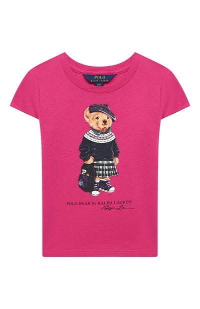 Хлопковая футболка POLO RALPH LAUREN, арт. 311802624, фото 1
