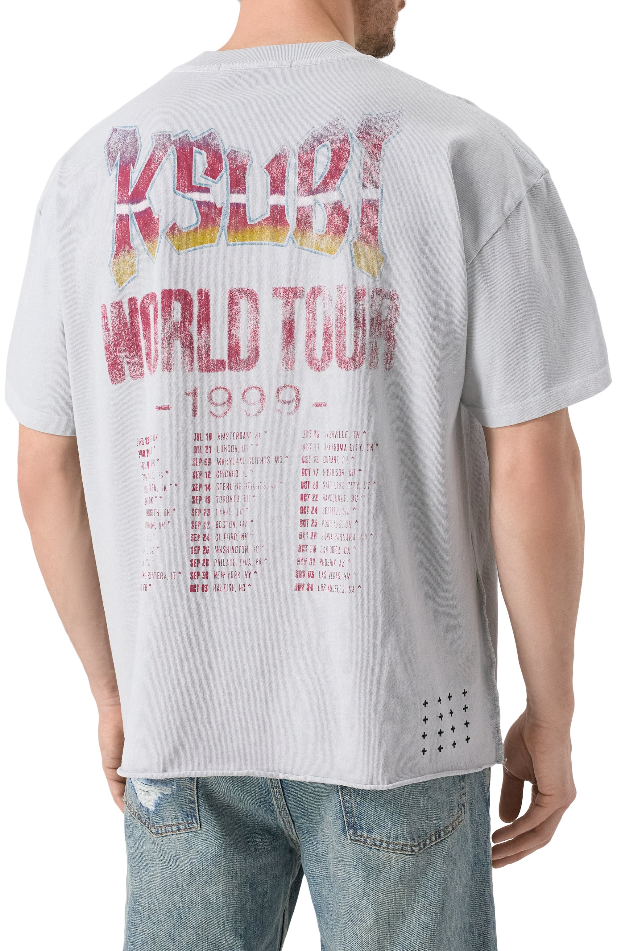 Хлопковая футболка KSUBI, арт. MPS25TE017, фото 4