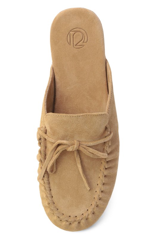 Замшевые сабо Brunch 12 STOREEZ 139477 Бежевый  139477 Фото 6