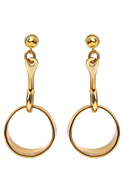 Женские серьги TOHUM золотого цвета, �арт. THM NM CL EA 05 SS/GP/G0LD/M | Фото 1 (Нос: Не проставлено; Региональные ограничения белый список (Axapta Mercury): Не проставлено)