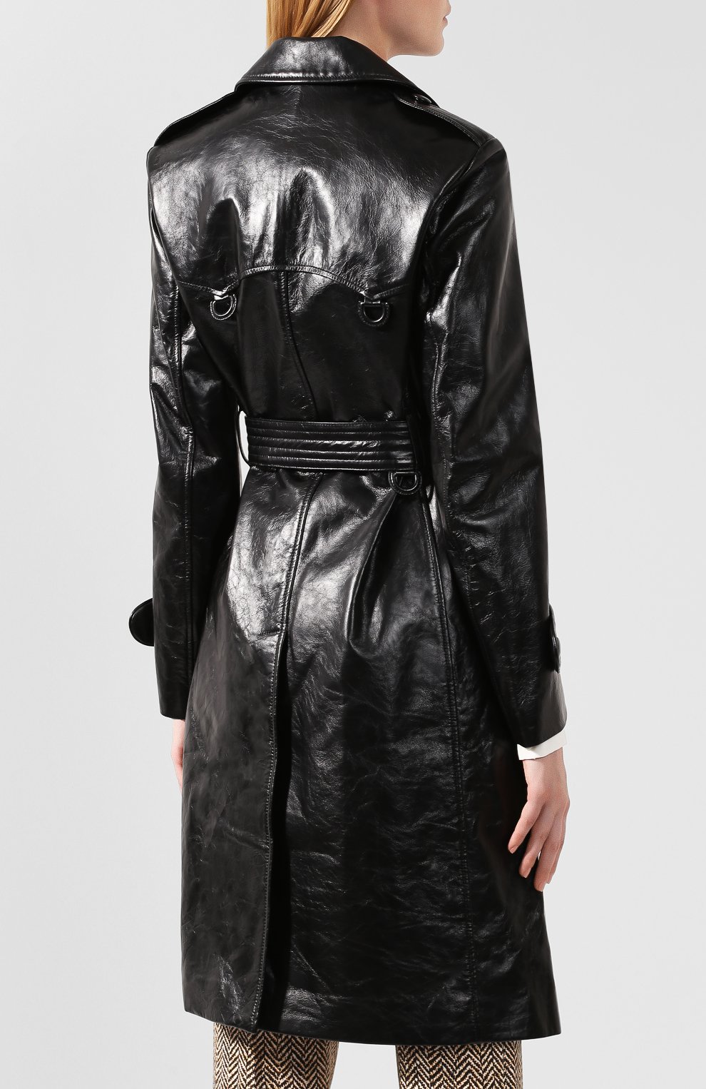 Кожаный плащ tintagel BURBERRY, арт. 8013686, фото 4