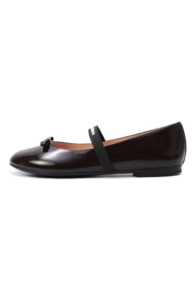 Кожаные балетки DOLCE & GABBANA, арт. D11294/A4831, фото 2