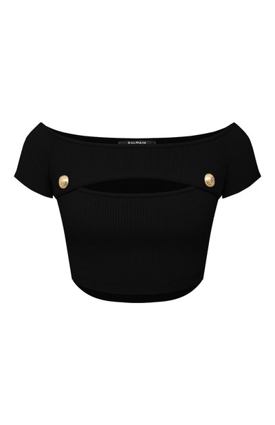 Женский топ из вискозы BALMAIN, арт. VF0AJ000/K211