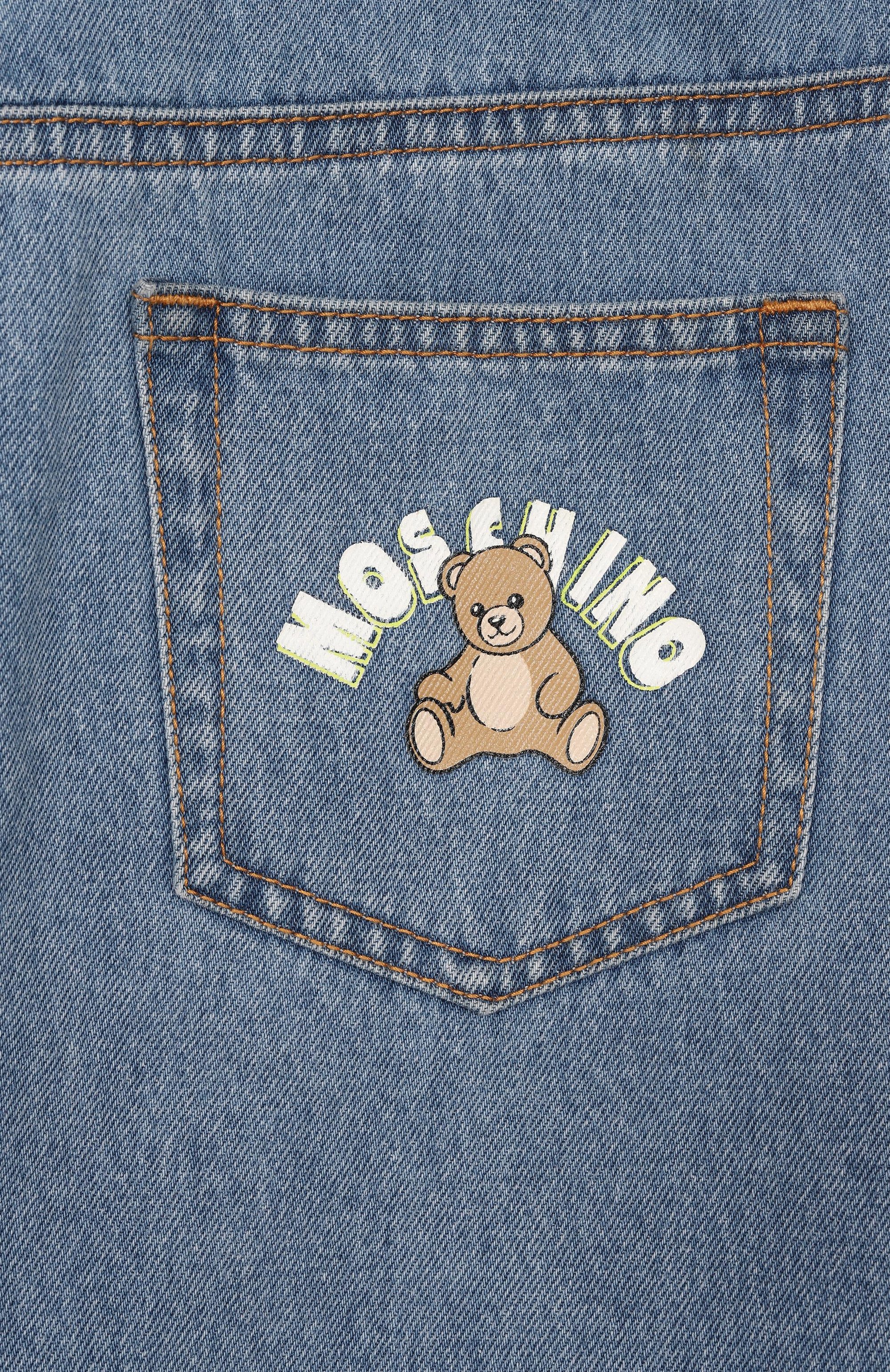 Джинсовая юбка MOSCHINO, арт. HDJ044/L0E35_001, фото 3