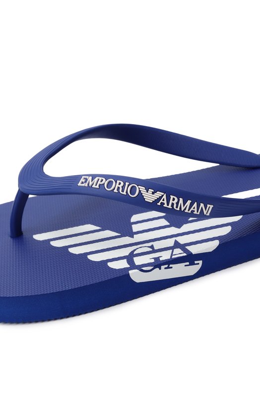 Шлепанцы Emporio Armani XVQS08/XN746 Синий  XVQS08/XN746 Фото 7