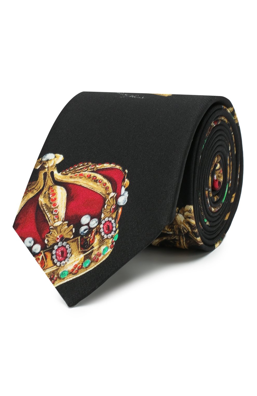 Шелковый галстук DOLCE & GABBANA разноцветного цвета по цене 19400 руб., арт. GT149E/G0TAV, фото 1 Шелковый галстук DOLCE & GABBANA, арт. GT149E/G0TAV, фото 1