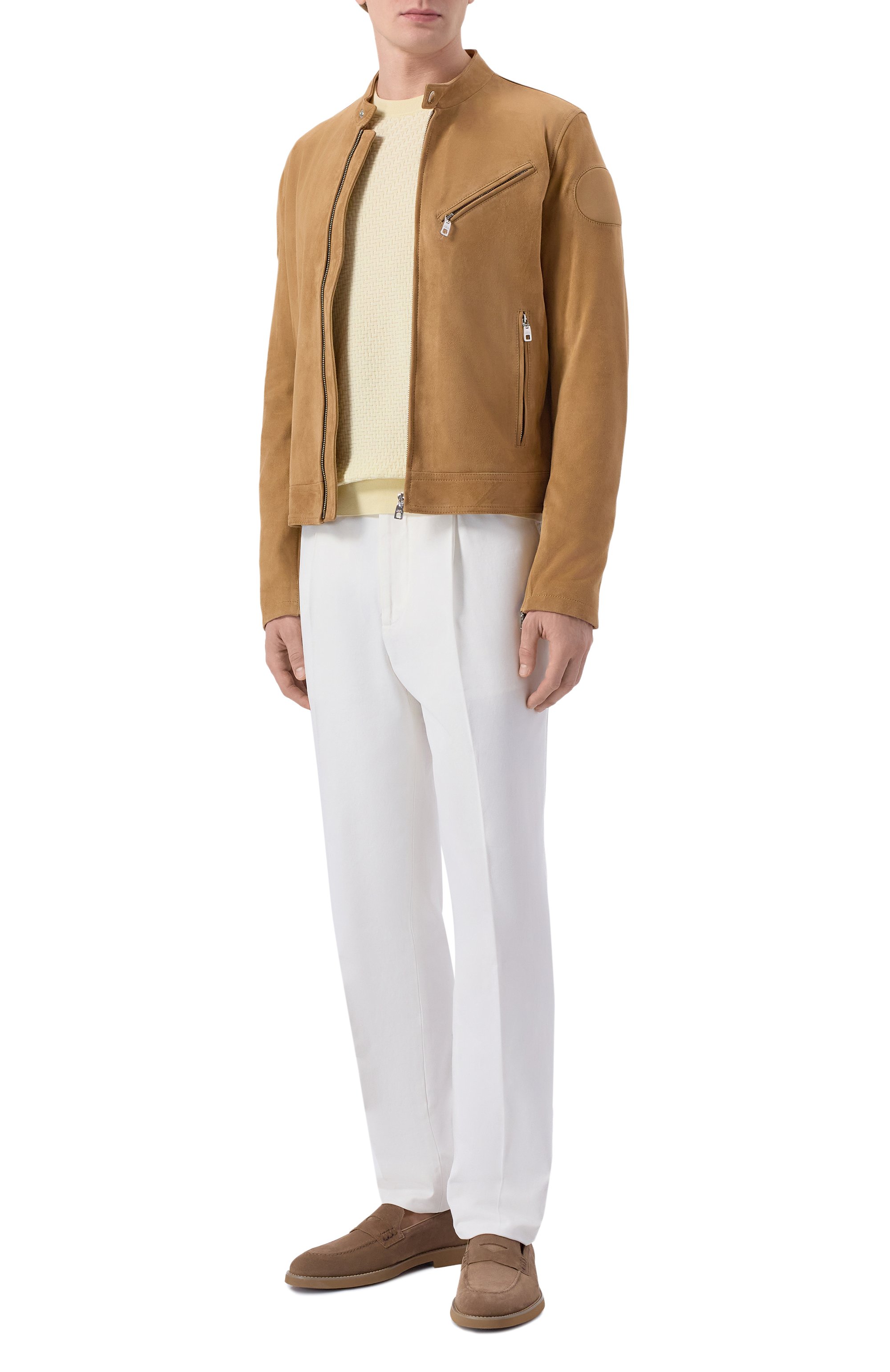 Джемпер из хлопка и шелка BRIONI, арт. UMQ90L/PAK22, фото 2