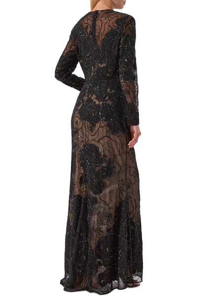 Платье ELIE SAAB черного цвета по цене 2145000 руб., арт. D0822NP25/BE037, фото 3 Платье ELIE SAAB, арт. D0822NP25/BE037, фото 3