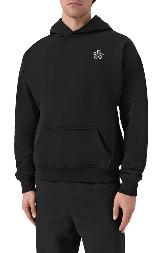 Хлопковое худи Comme des Fuckdown CFABM01854 Чёрный  CFABM01854 Фото 3