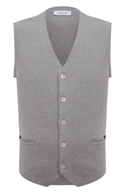 Мужской хлопковый жилет GRAN SASSO, арт. 57171/20662