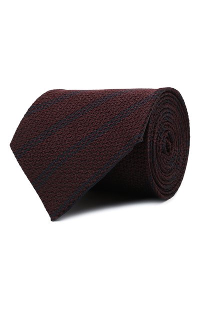 Мужской шелковый галстук ZEGNA, арт. Z2D33T/1XW