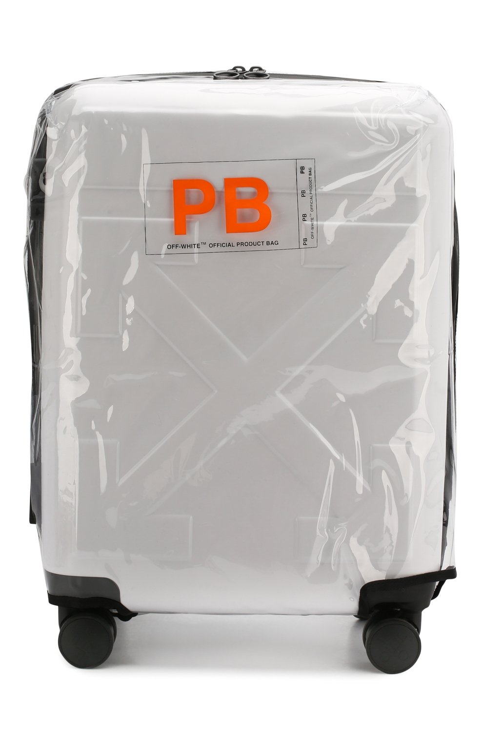 Дорожный чемодан arrow OFF-WHITE белого цвета по цене 89950 руб., арт. 0WNG001R20F610670101, фото 5 Дорожный чемодан arrow OFF-WHITE, арт. 0WNG001R20F610670101, фото 5