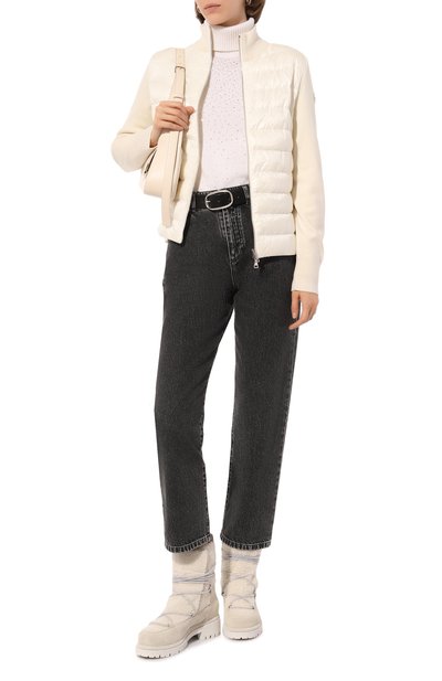 Комбинированный кардиган MONCLER, арт. 9B000-14-M1131, фото 2