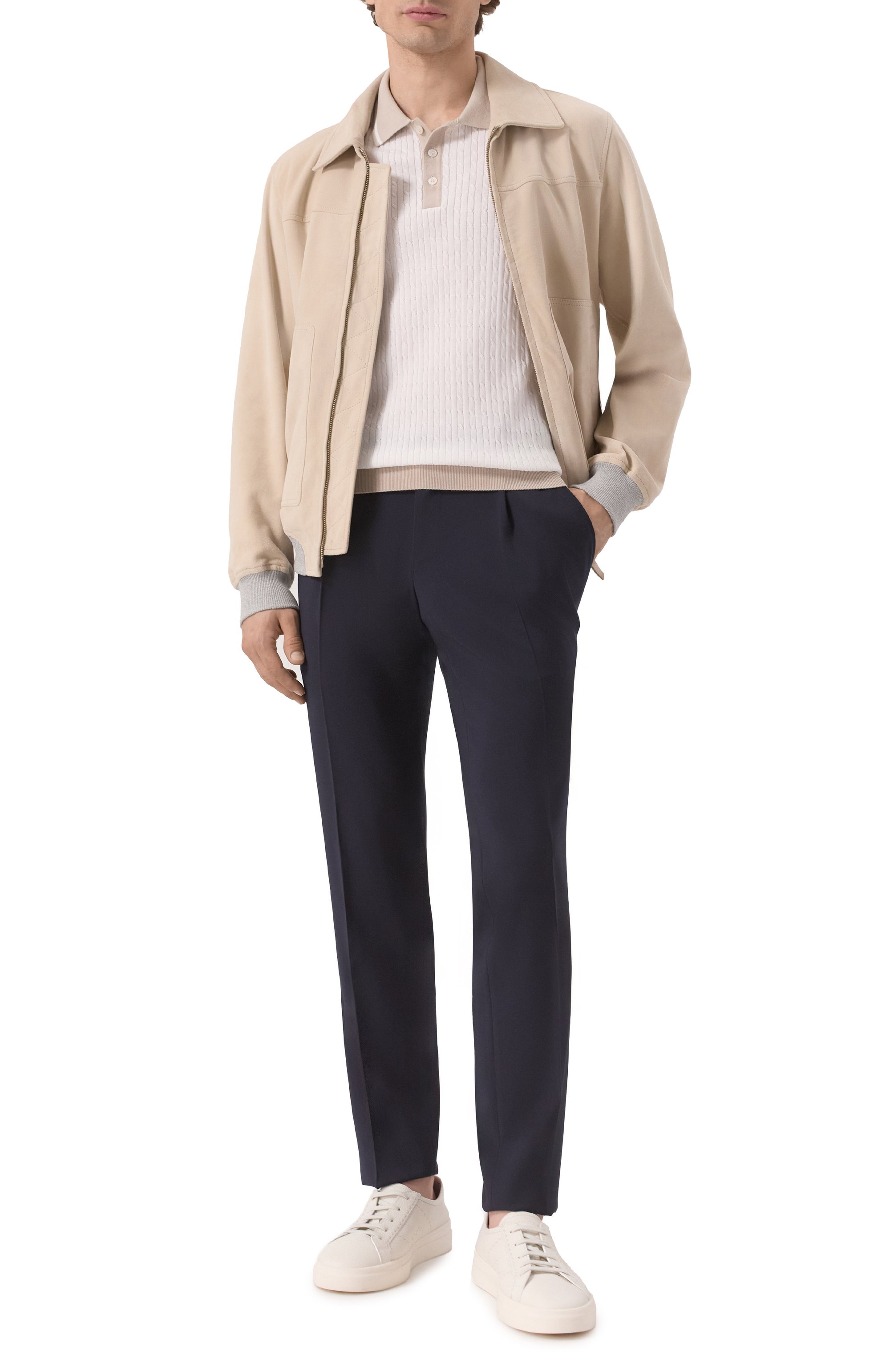 Шерстяные брюки L.B.M. 1911, арт. 8446/54245, фото 2