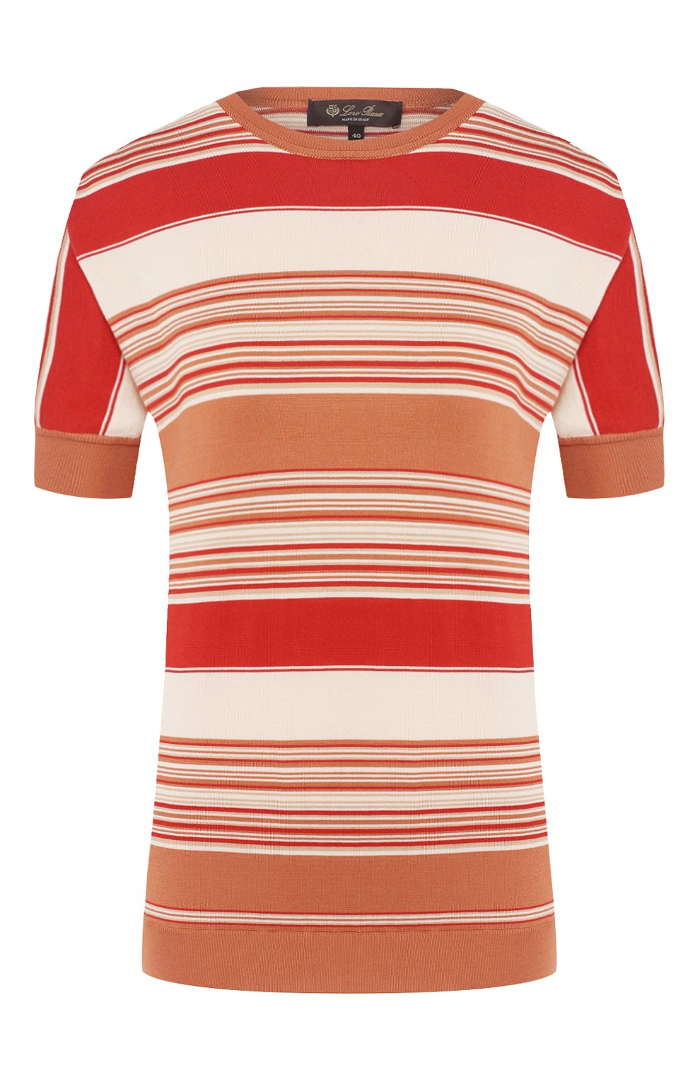 Топ из смеси шелка и хлопка LORO PIANA, арт. FAI8999, фото 1