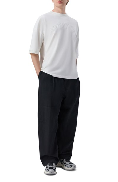 Комбинированные кроссовки palm runner PALM ANGELS, арт. PMIA10TS26LEA001, фото 2