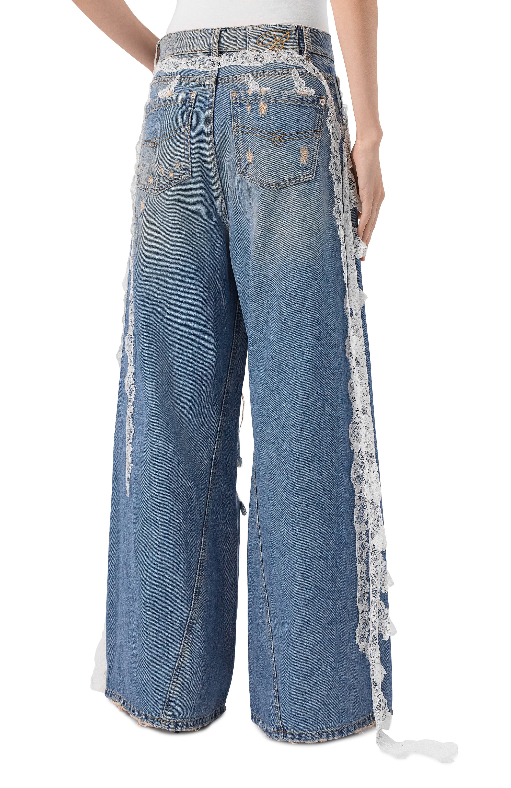 Джинсы BLUMARINE, арт. 2J220A, фото 4