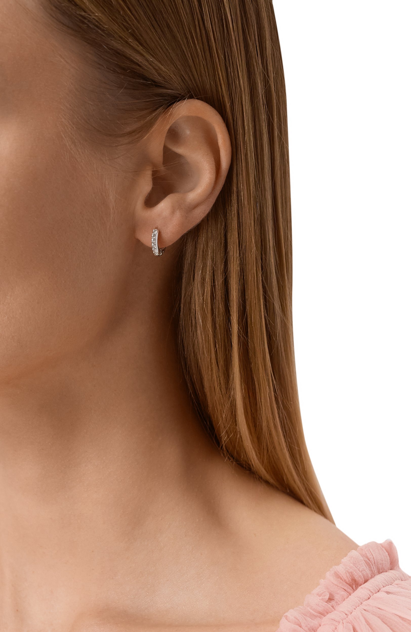 Серьги sublima SWAROVSKI серебряного цвета по цене 22950 руб., арт. 5738193, фото 4 Серьги sublima SWAROVSKI, арт. 5738193, фото 4