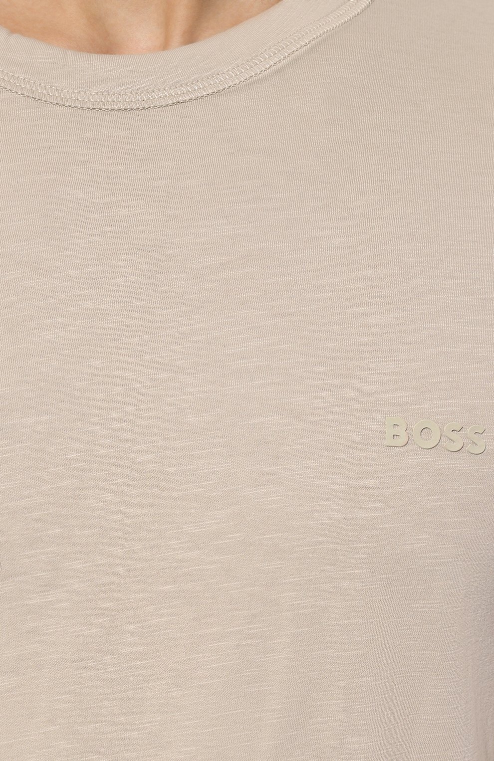 Хлопковая футболка BOSS ORANGE, арт. 50508243, фото 5