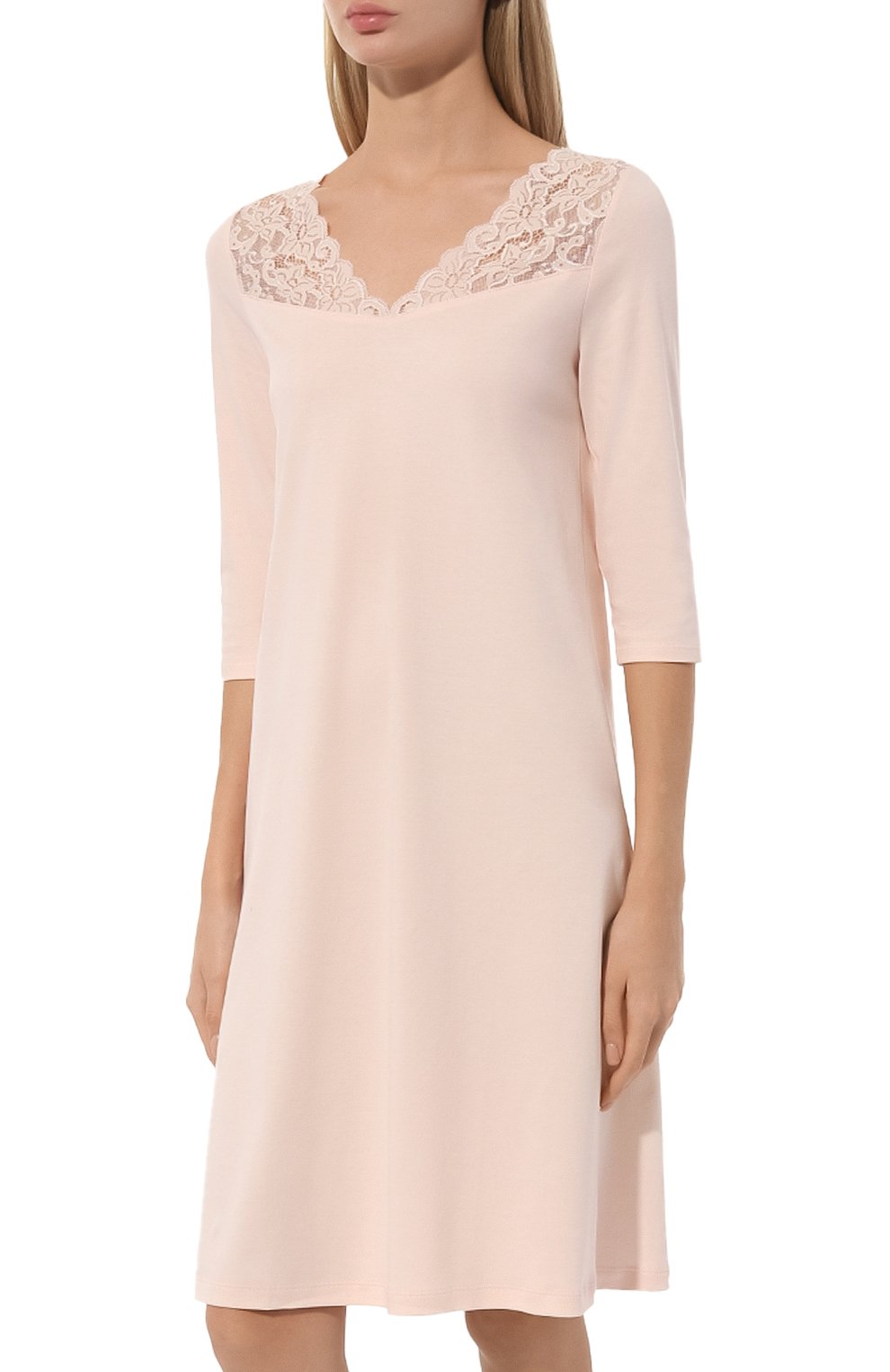 Хлопковая сорочка HANRO кремового цвета по цене 19330 руб., арт. 077931., фото 3 Хлопковая сорочка HANRO, арт. 077931., фото 3