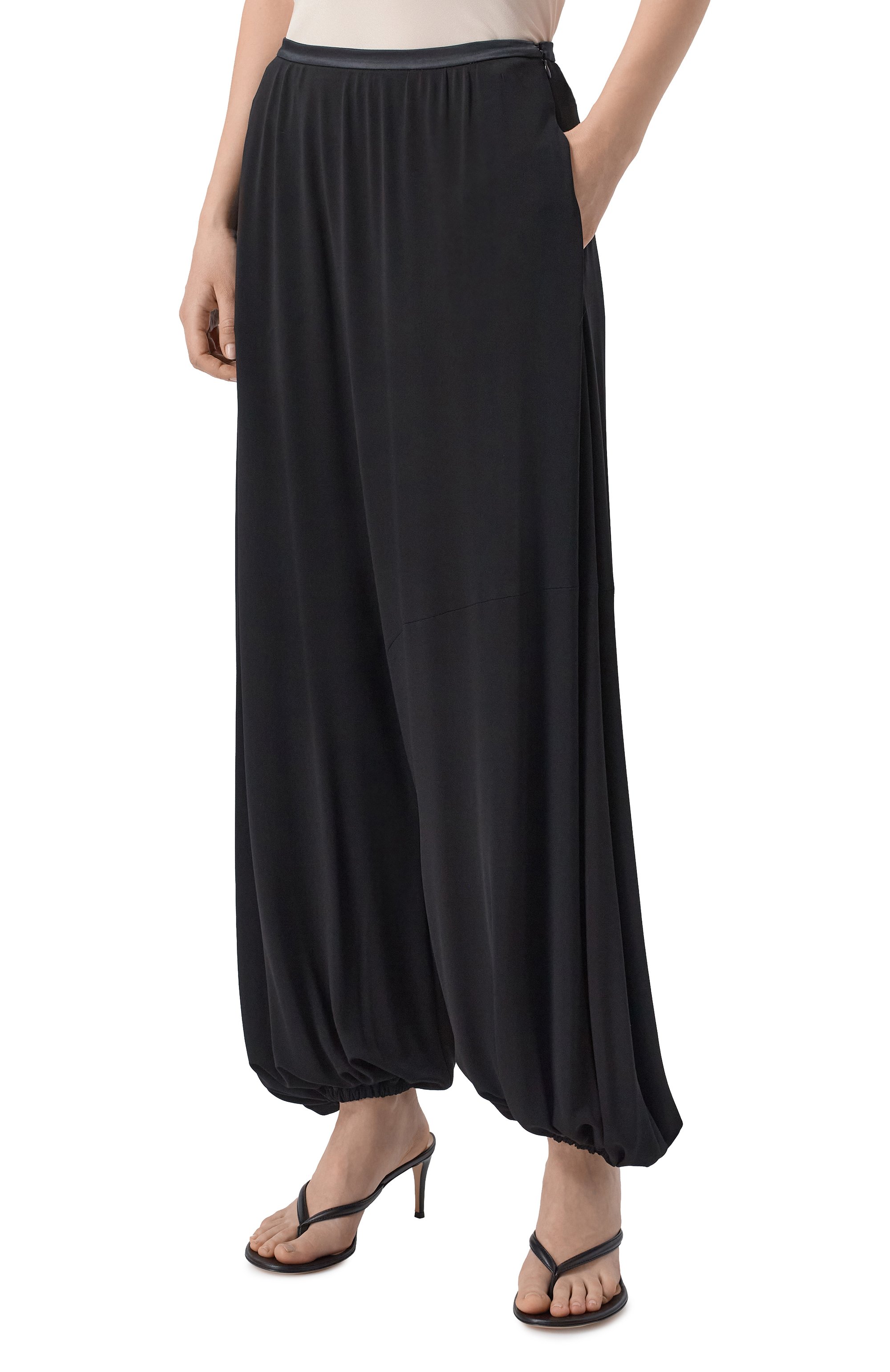 Джоггеры из вискозы EMPORIO ARMANI, арт. EW004432/AF14054, фото 3