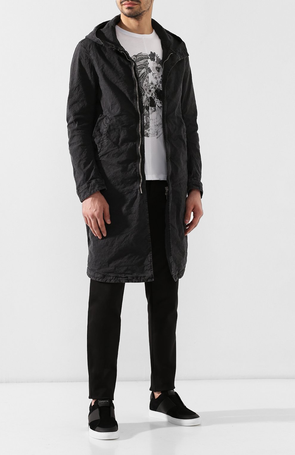 Кожаные кеды bolt 2 HARRYS OF LONDON, арт. B0LT 2 N0BLE SUEDE/TECH LEATHER, фото 2