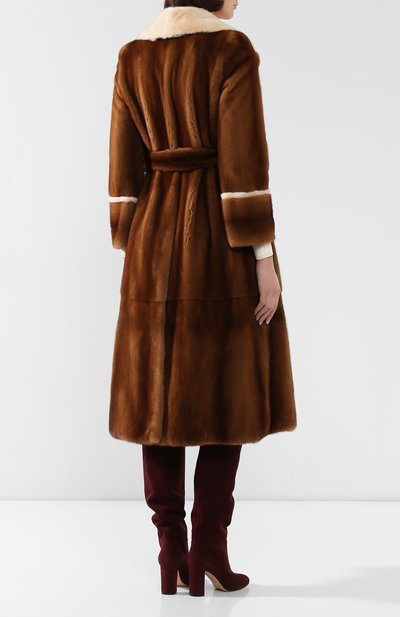 Шуба из норки FENDI, арт. FNF93F A3UE, фото 4