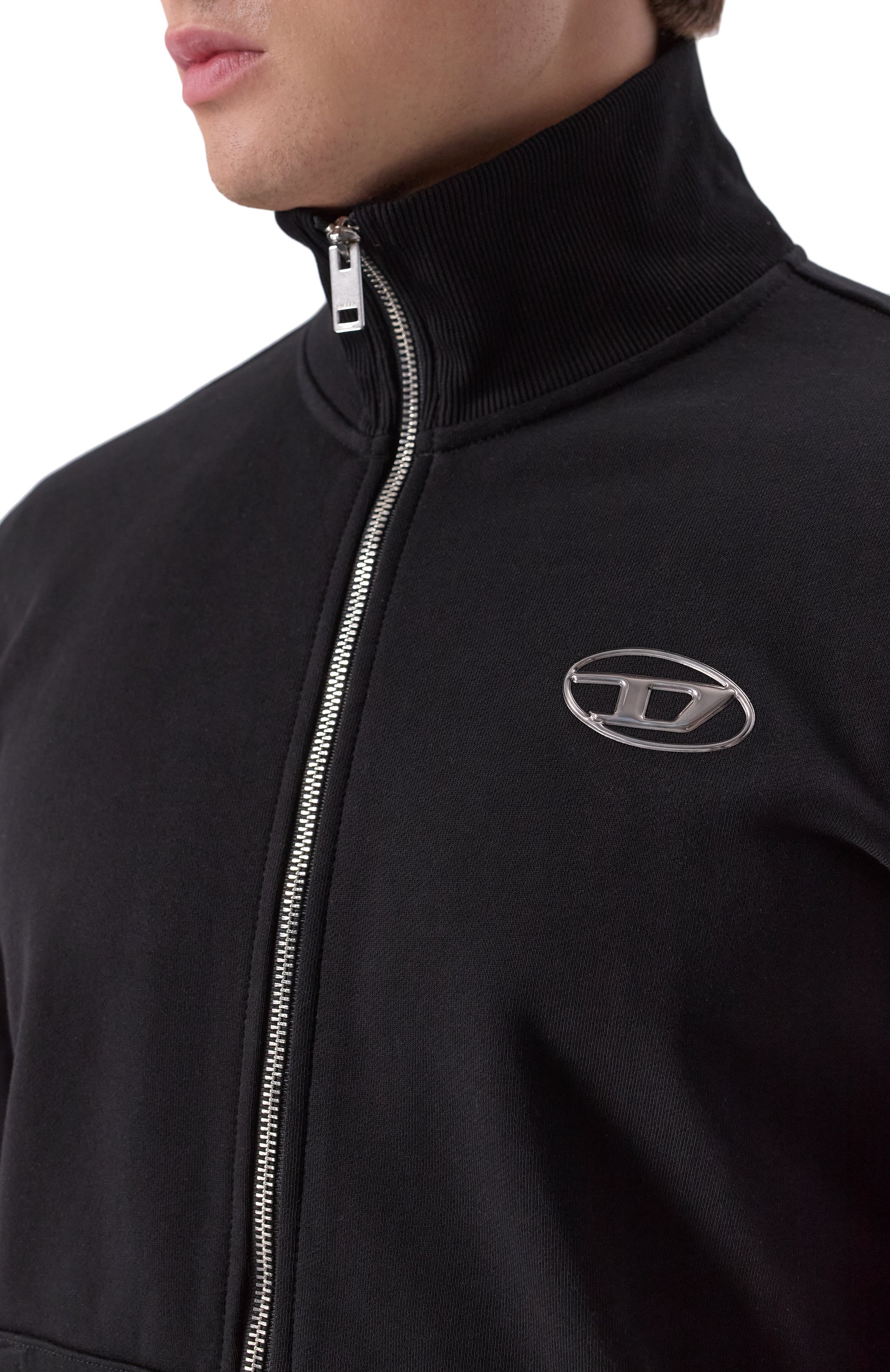 Хлопковая толстовка DIESEL, арт. A11439/0BMBJ, фото 5