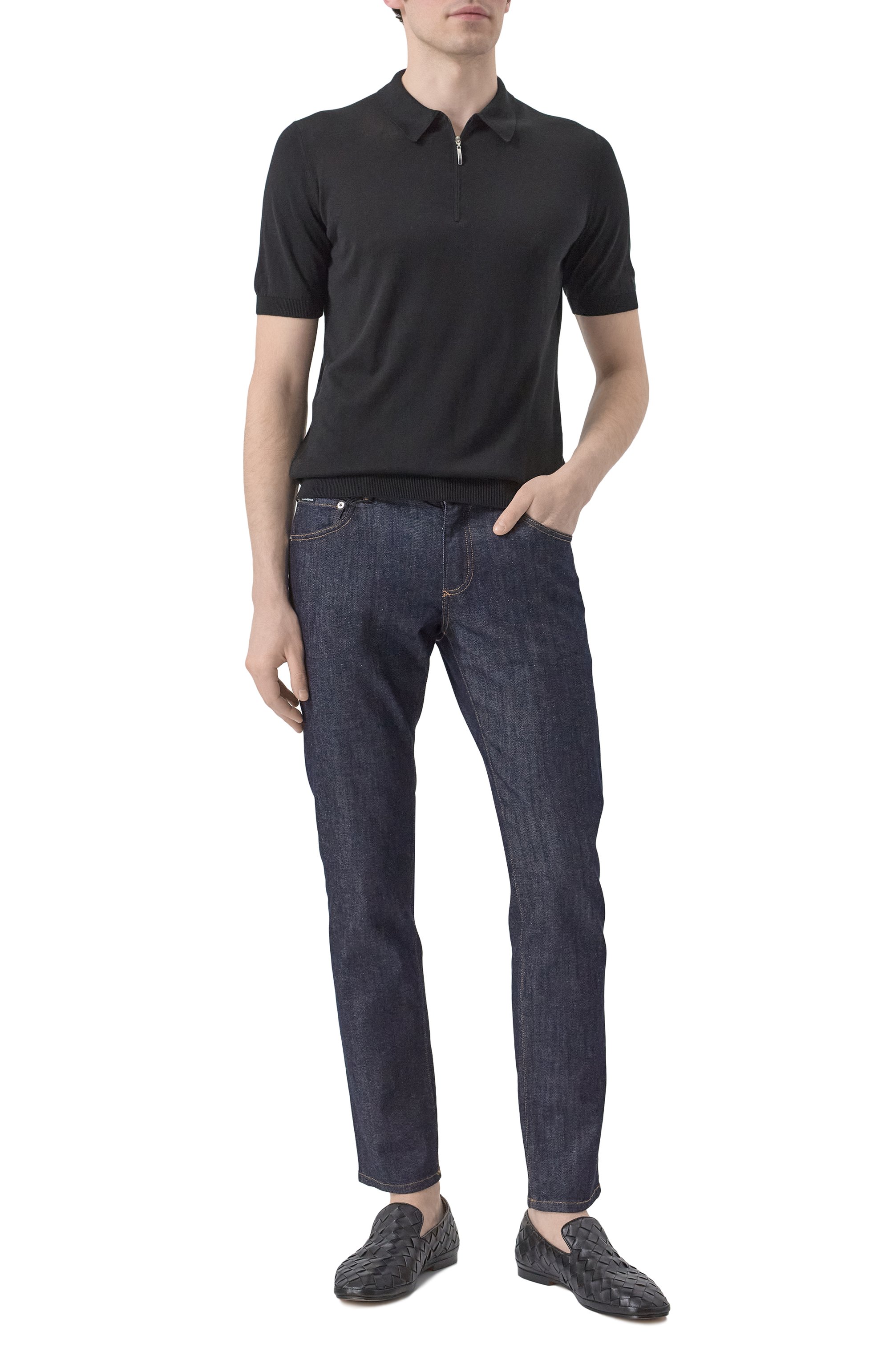 Кожаные лоферы H`D`S`N BARACCO черного цвета по цене 58300 руб., арт. GUINEA.X.0*, фото 2 Кожаные лоферы H`D`S`N BARACCO, арт. GUINEA.X.0*, фото 2