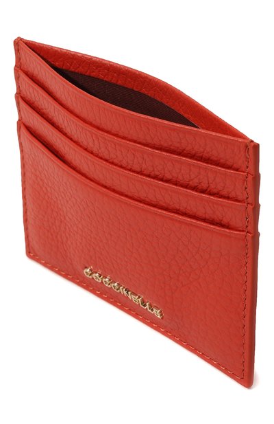 Кожаный футляр для кредитных карт COCCINELLE оранжевого цвета по цене 6050 руб., арт. E2 MW5 12 95 01, фото 3 Кожаный футляр для кредитных карт COCCINELLE, арт. E2 MW5 12 95 01, фото 3