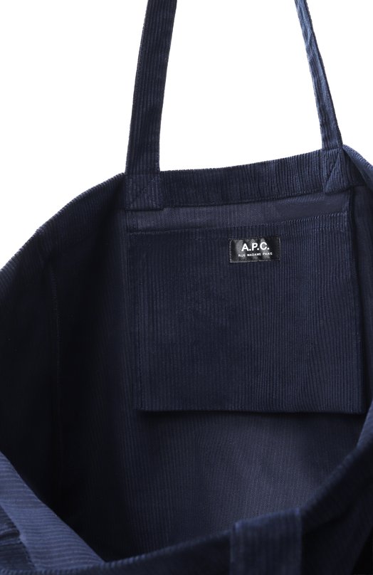 Сумка-тоут A.P.C. M61938/C0HBB Синий  M61938/C0HBB Фото 5