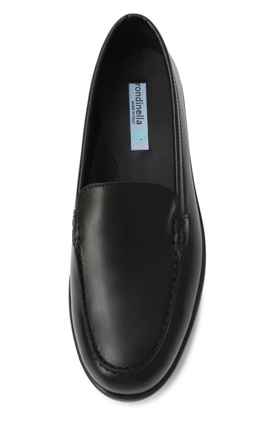 Кожаные лоферы RONDINELLA, арт. 12246-1Q/G0MMA/37-40, фото 4