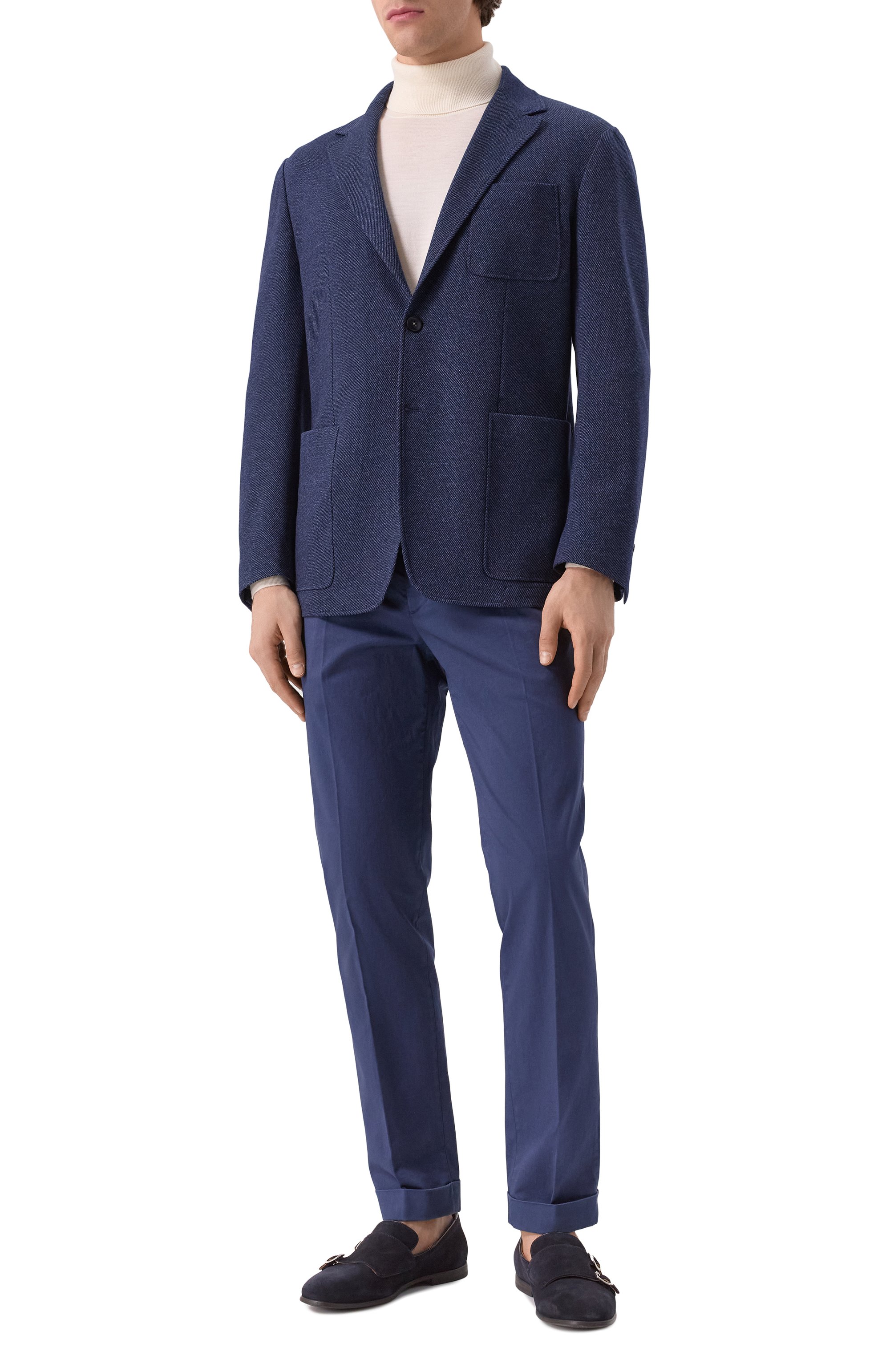 Пиджак из шерсти и хлопка CANALI, арт. J0147/JI02710, фото 2