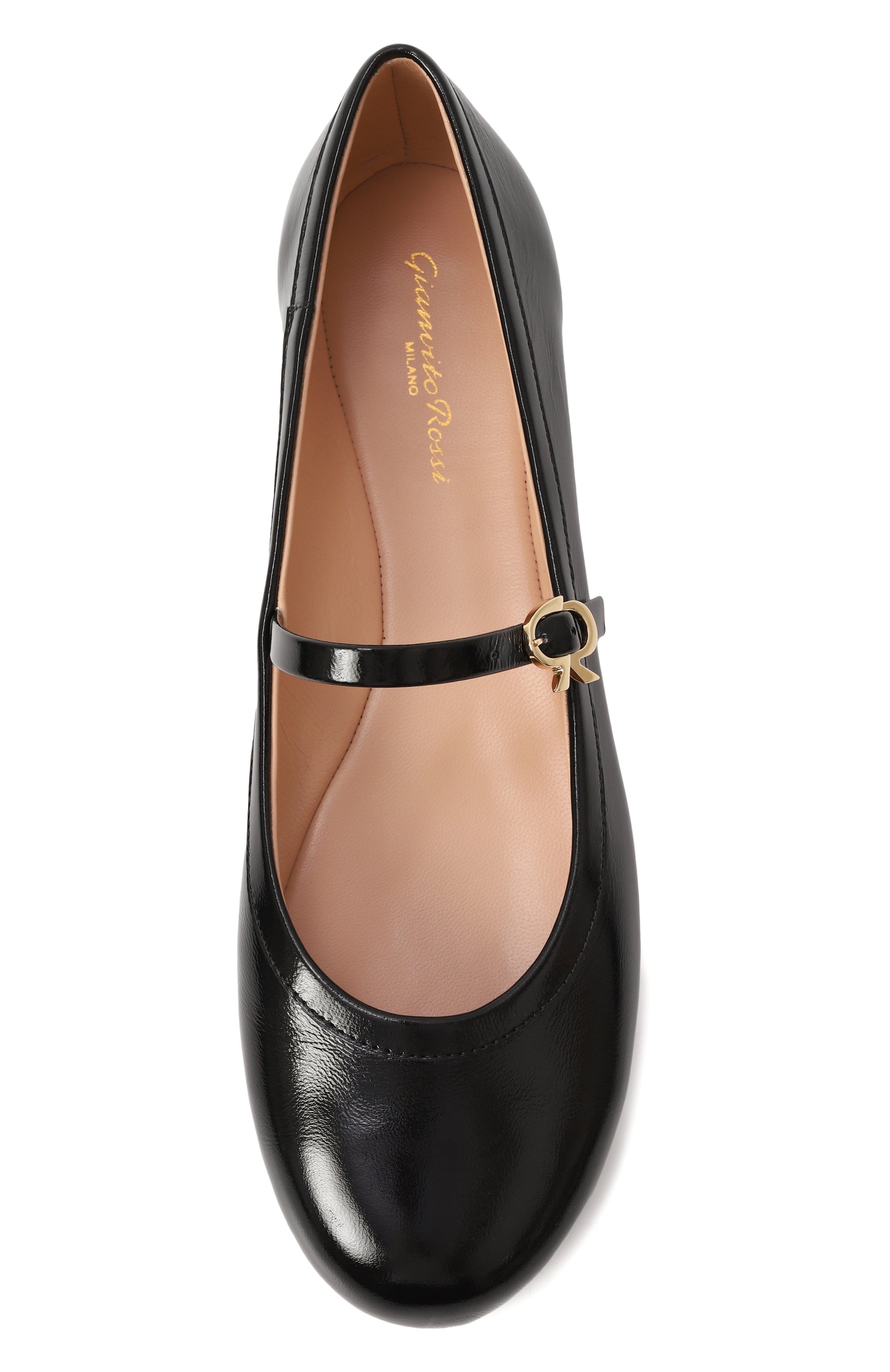 Кожаные балетки carla GIANVITO ROSSI, арт. G22223.05G0M.NUINER0, фото 6