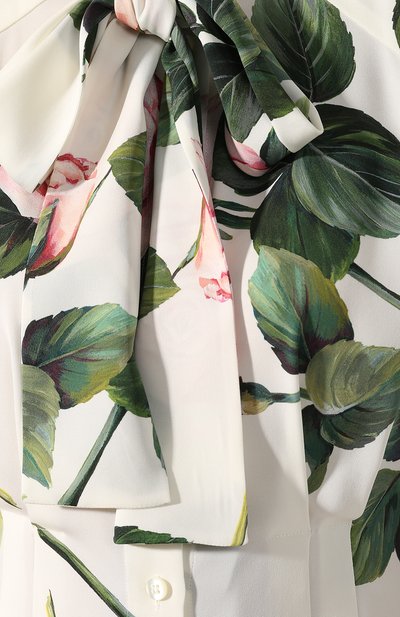 Шелковая блузка DOLCE & GABBANA, арт. F5L51T/FSAZD, фото 5