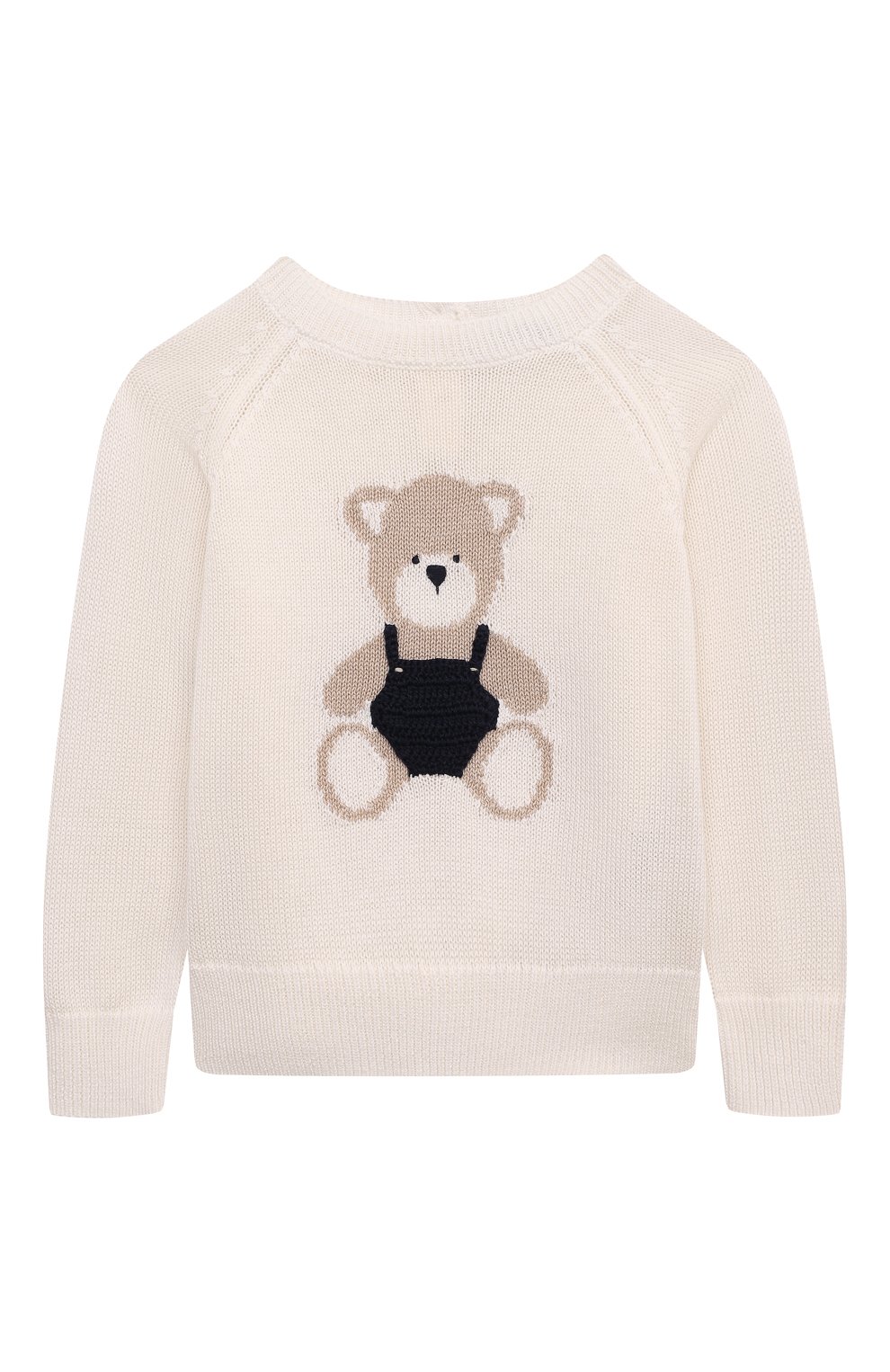 Хлопковый пуловер IL GUFO, арт. P24MA450EM109/3M-9M, фото 1