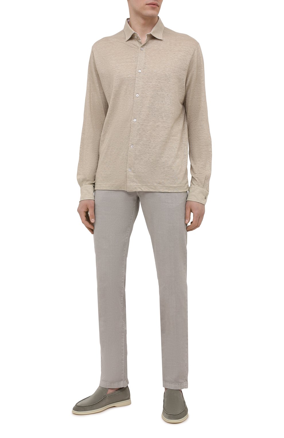 Льняная рубашка LORO PIANA, арт. FAL6917, фото 2