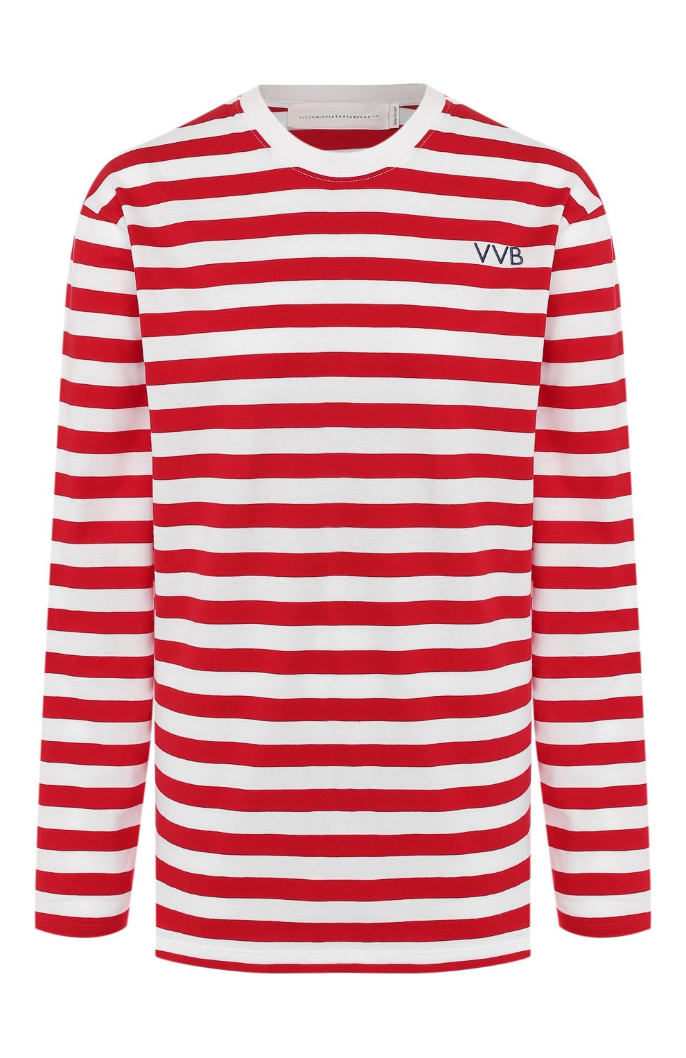 Хлопковый лонгслив VICTORIA, VICTORIA BECKHAM, арт. JYVV 132 PAW19 C0TT0N JERSEY, фото 1