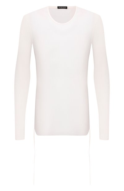 Мужская хлопковый лонгслив ANN DEMEULEMEESTER, арт. 2402-M-JTS10-FA434-002