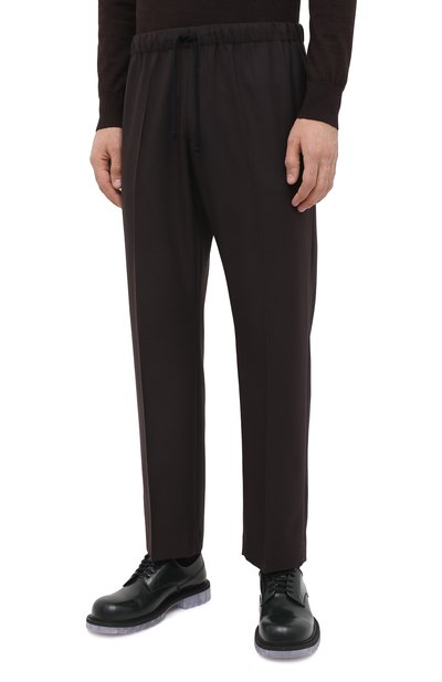 Шерстяные брюки DRIES VAN NOTEN, арт. 202-20939-1224, фото 4