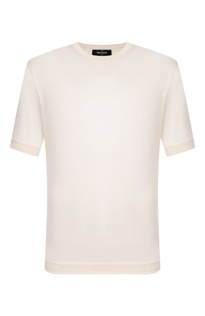 Мужская шелковая футболка GRAN SASSO, арт. 60121/78304