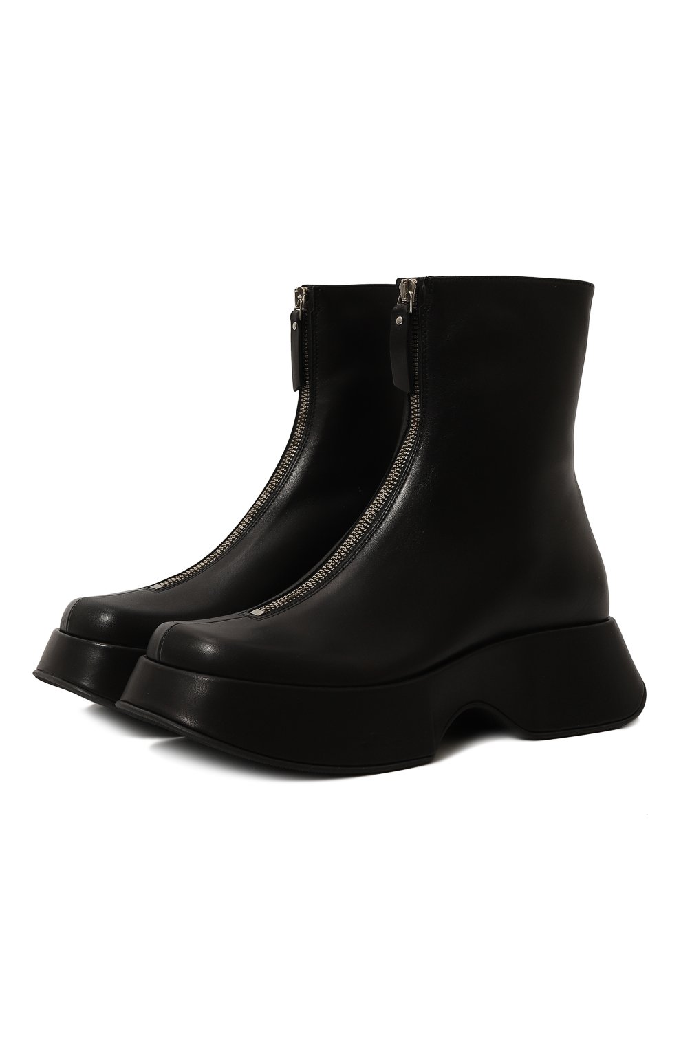 Кожаные ботинки VIC MATIE, арт. 1F2412D_F08F020101, фото 1