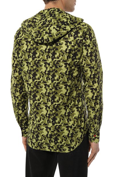 Хлопковая рубашка KITON, арт. UMCMARH08834, фото 4