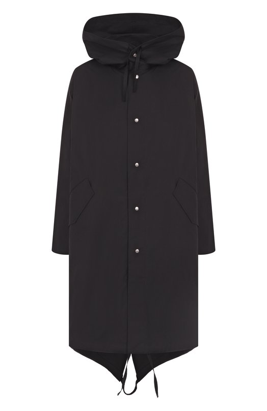 Хлопковый плащ Jil Sander J04AH0002-J45026 Чёрный J04AH0002-J45026