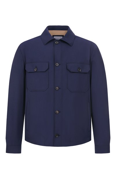 Мужская шерстяная куртка-рубашка CORNELIANI, арт. 27LI23/2718523