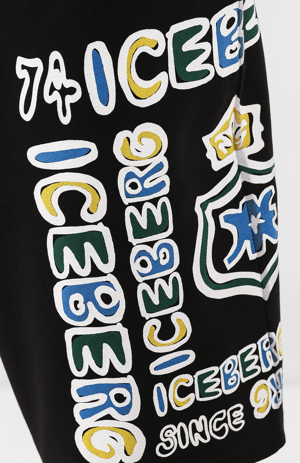 Хлопковые шорты ICEBERG, арт. 20E I1P0/D012/6311, фото 5