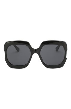 Женские солнцезащитные очки DIOR EYEWEAR черного цвета, арт. DI0RGAIA 807 | Фото 3 (Статус проверки: Проверена категория, Проверено; Тип очков: С/з; Региональные ограничения белый список (Axapta Mercury): RU, Не проставлено; Материал сплава: Проверено; Нос: Не проставлено; Очки форма: Квадратные; Оптика Гендер: оптика-женское)