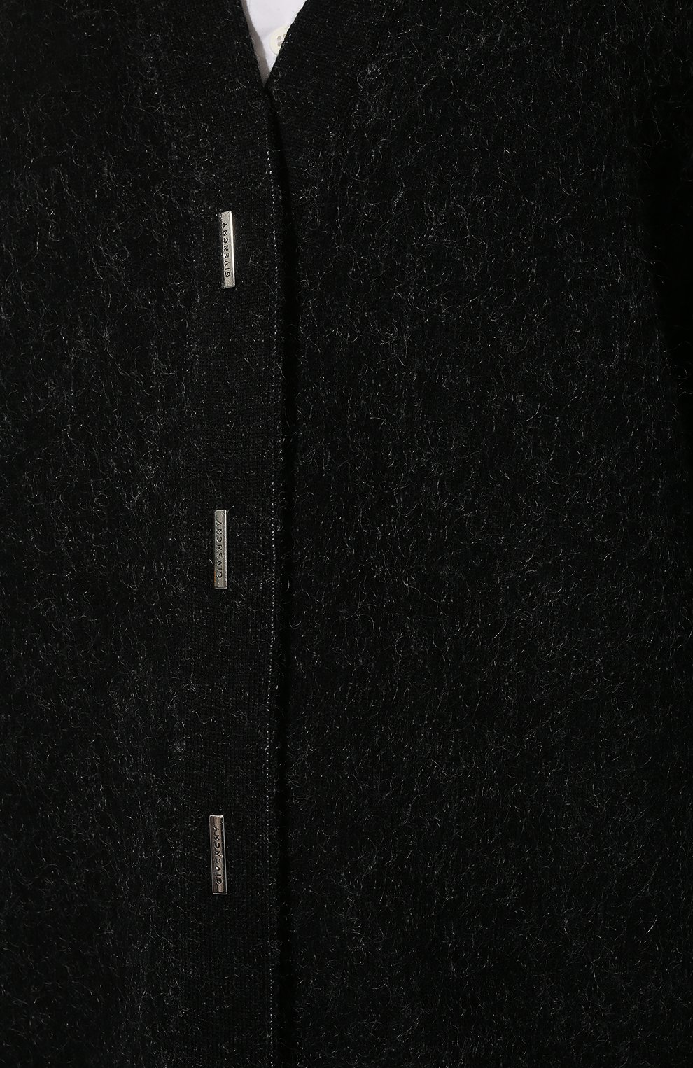 Шерстяной кардиган GIVENCHY черно-белого цвета по цене 181500 руб., арт. BW90EA4ZBN, фото 5 Шерстяной кардиган GIVENCHY, арт. BW90EA4ZBN, фото 5