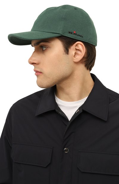 Хлопковая бейсболка KITON, арт. UCAPP25K0712D, фото 2