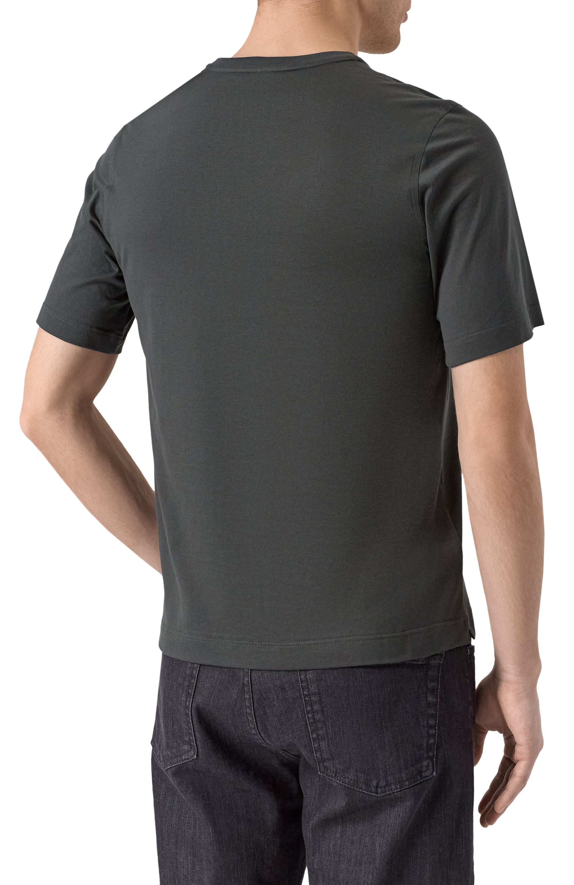 Хлопковая футболка ZILLI, арт. TSR02IM0100VLEST0, фото 4